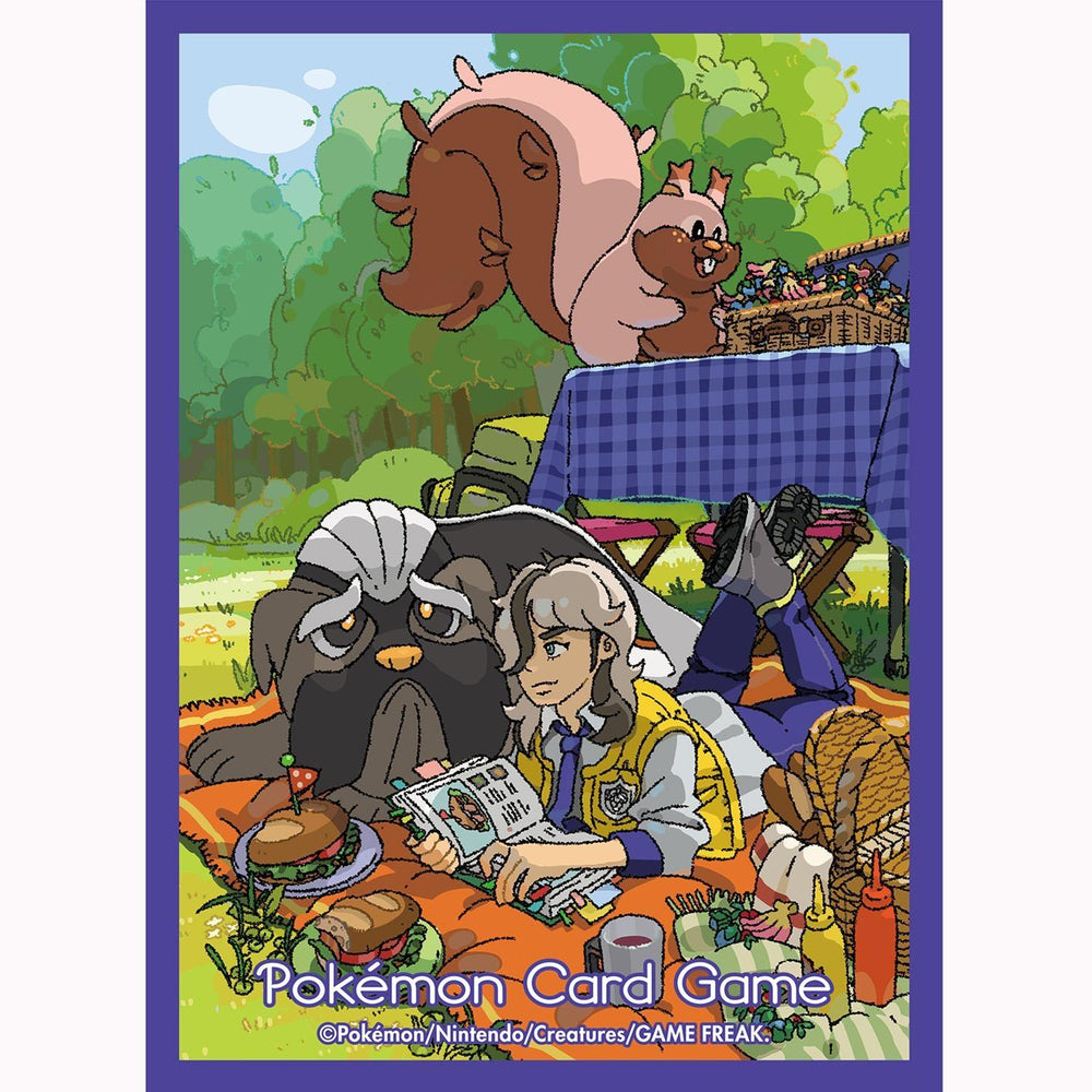 Card Sleeves - Arven & Mabosstiff (64-Pack) (Pokemon Center Japan Exclusive) Pokémon