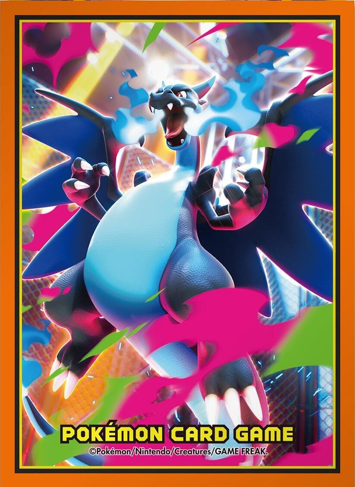 Card Sleeves - Mega Charizard X (64-Pack) (Pokemon Center Japan Exclusive) Pokémon