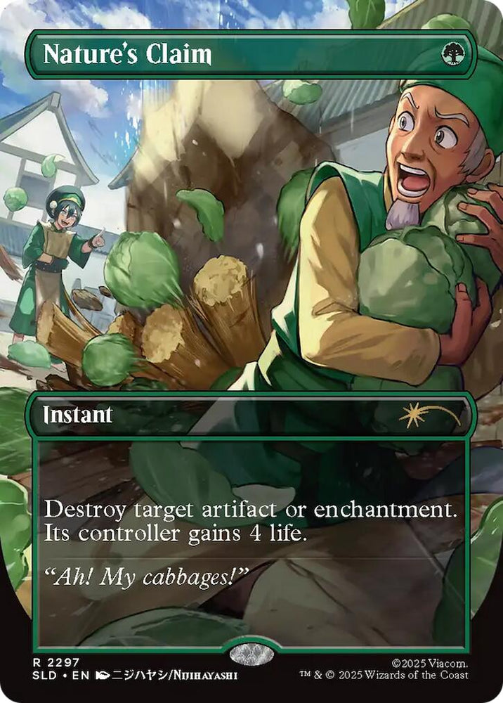 Nature's Claim [Secret Lair Drop Series] Magic: The Gathering