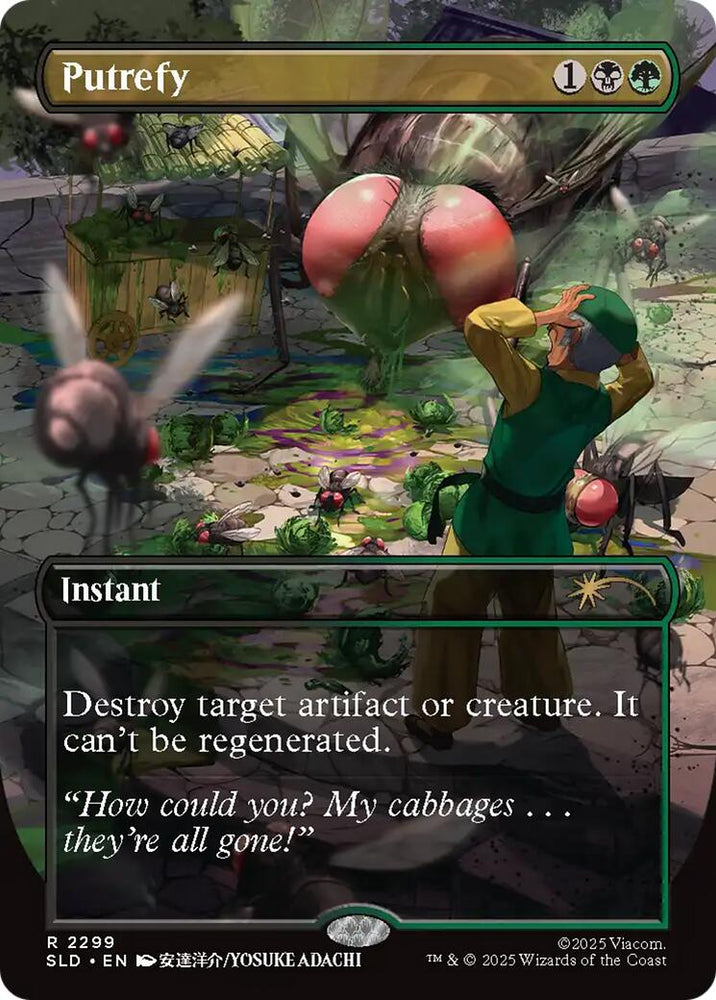 Putrefy [Secret Lair Drop Series] Magic: The Gathering