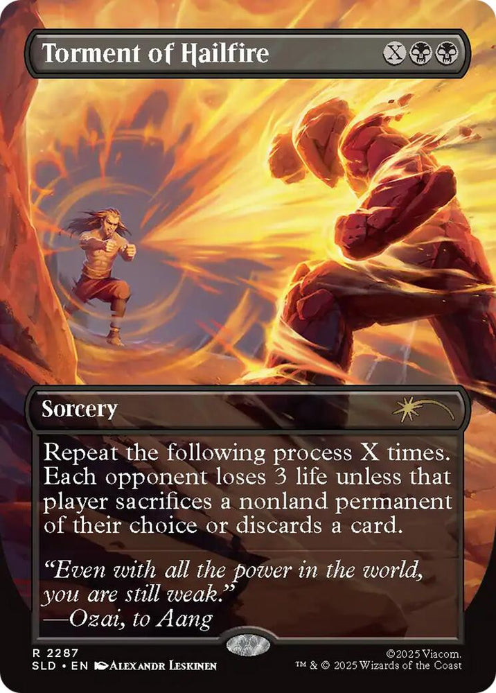 Torment of Hailfire (2287) [Secret Lair Drop Series] Magic: The Gathering