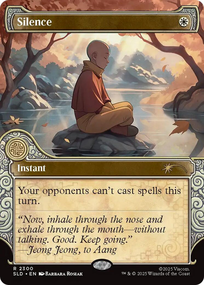 Silence (2300) [Secret Lair Drop Series] Magic: The Gathering