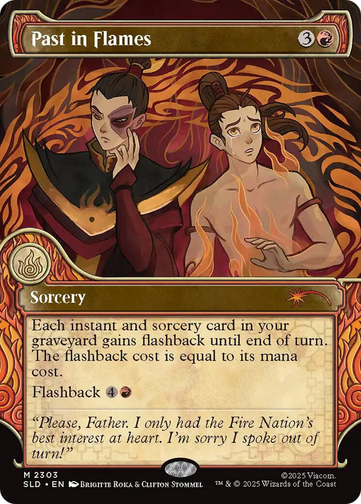 Past in Flames [Secret Lair Drop Series] Magic: The Gathering