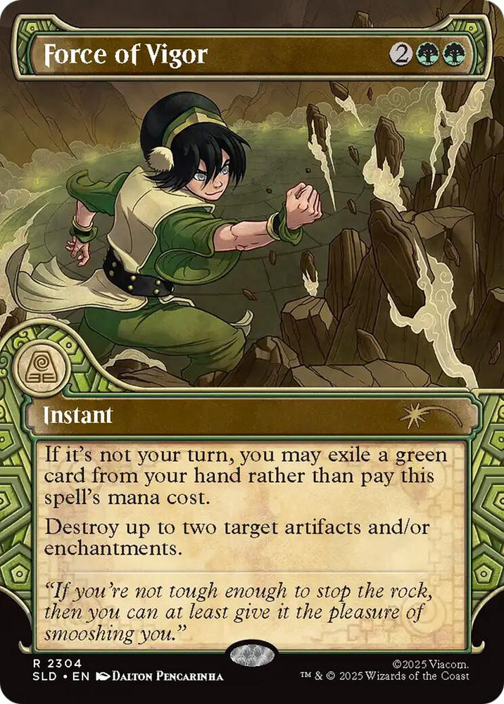 Force of Vigor [Secret Lair Drop Series] Magic: The Gathering
