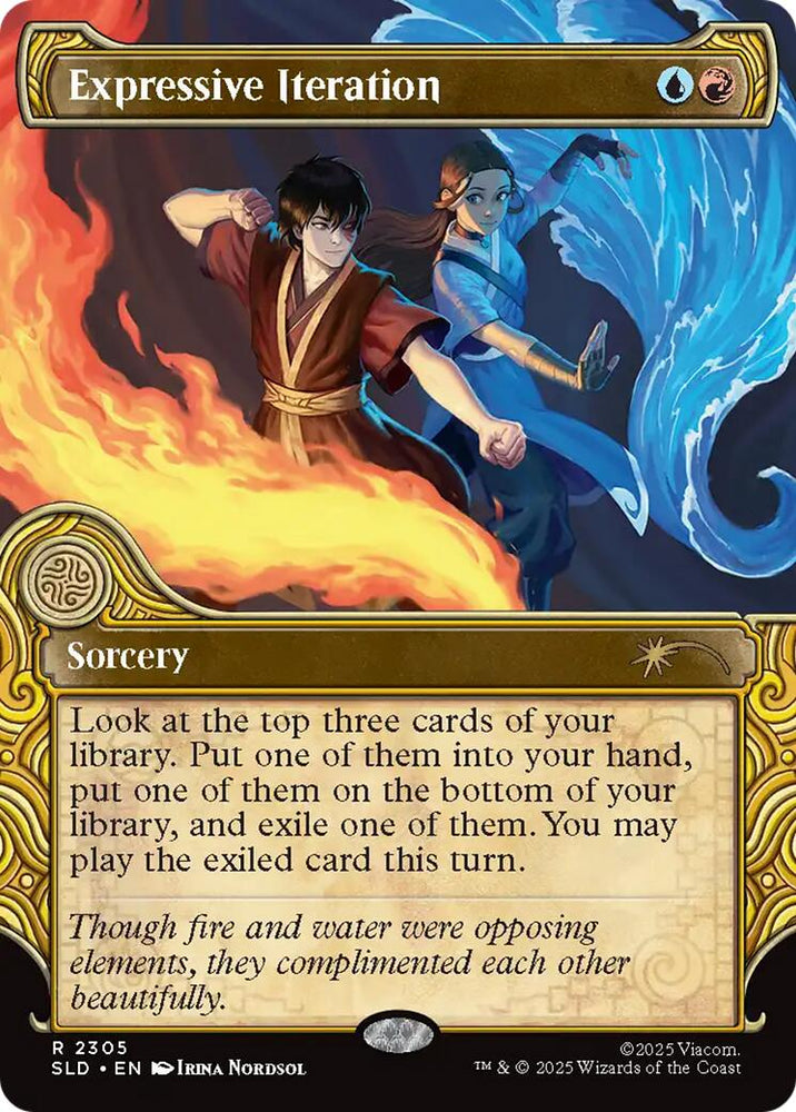 Expressive Iteration [Secret Lair Drop Series] Magic: The Gathering
