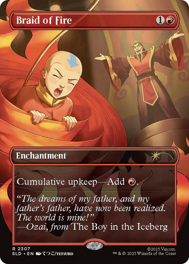 Braid of Fire (2307) [Secret Lair Drop Series] Magic: The Gathering