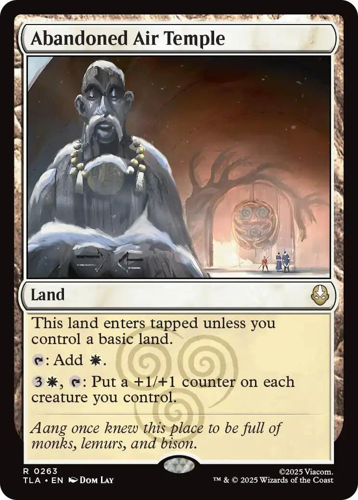 Abandoned Air Temple [Avatar: The Last Airbender] Magic: The Gathering