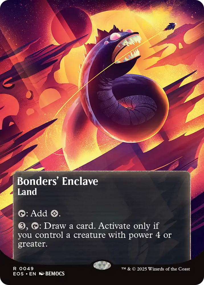 Bonders' Enclave (0049) (Borderless) [Edge of Eternities: Stellar Sights] Magic: The Gathering