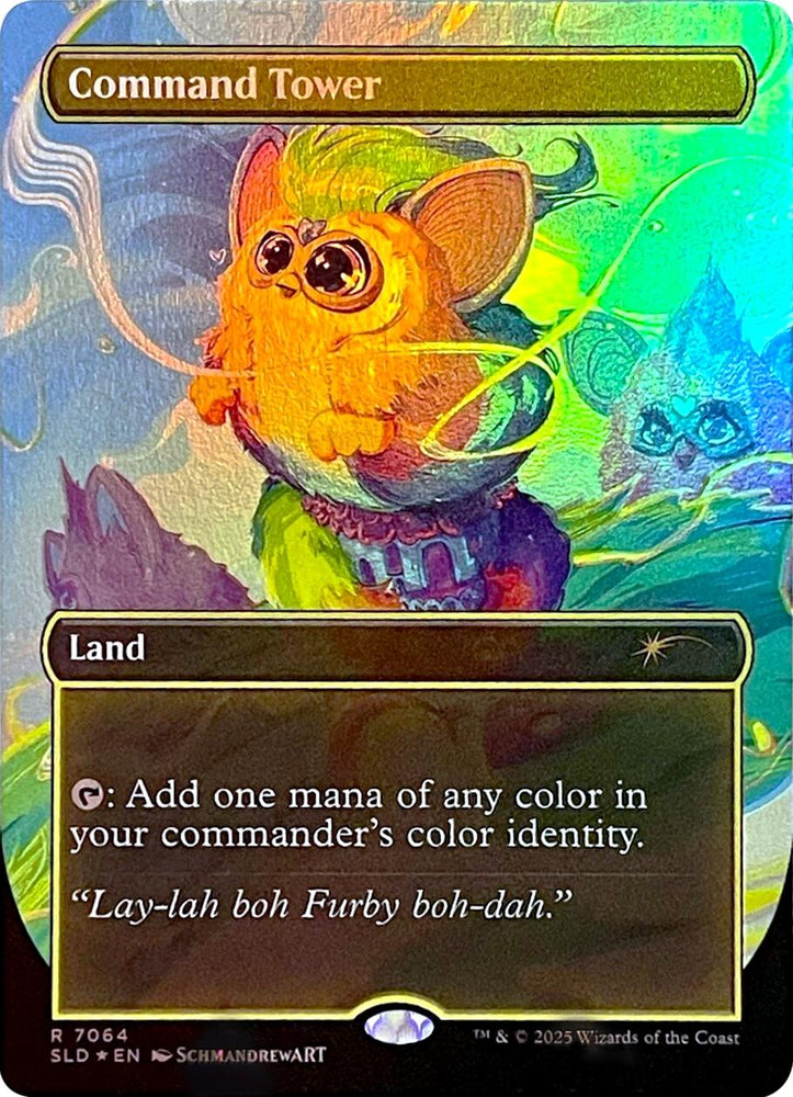 Command Tower (7064) (Rainbow Foil) [Secret Lair Drop Series] Magic: The Gathering