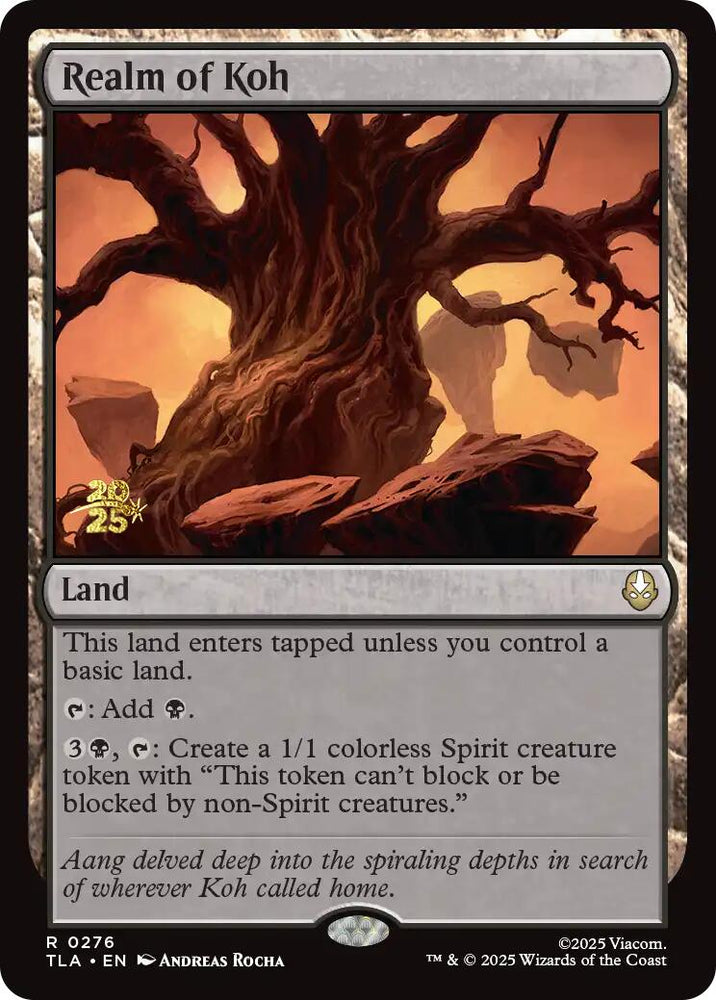 Realm of Koh [Avatar: The Last Airbender Prerelease Cards] Magic: The Gathering