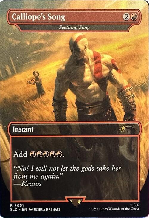 Calliope's Song - Seething Song [Secret Lair Drop Series] Magic: The Gathering