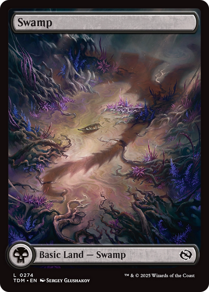Swamp (0274) [Tarkir: Dragonstorm] Magic: The Gathering