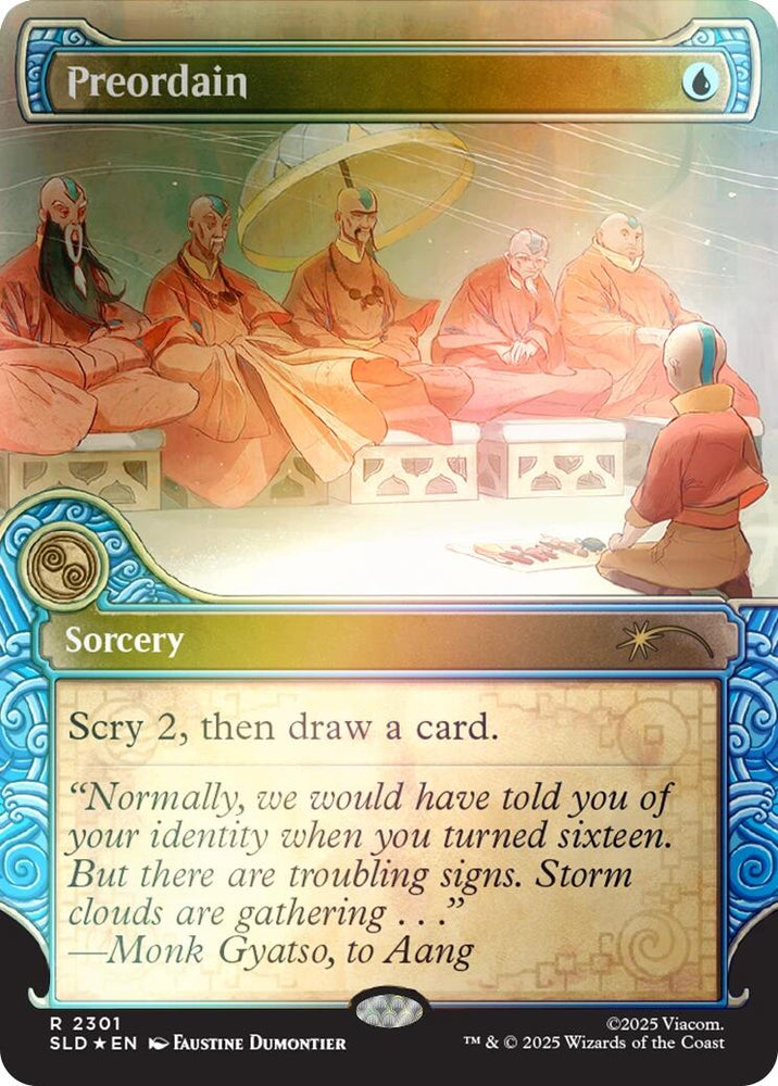 Preordain (2301) (Rainbow Foil) [Secret Lair Drop Series] Magic: The Gathering