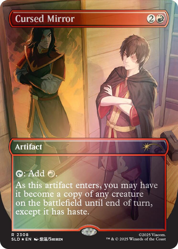 Cursed Mirror (Rainbow Foil) [Secret Lair Drop Series] Magic: The Gathering