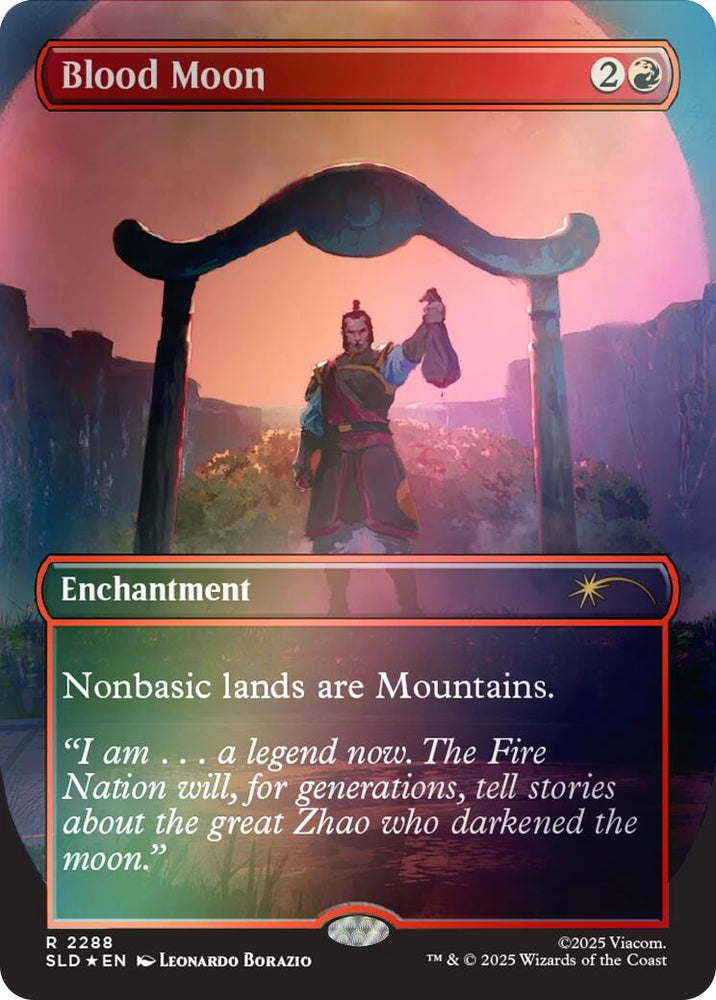 Blood Moon (Rainbow Foil) [Secret Lair Drop Series] Magic: The Gathering