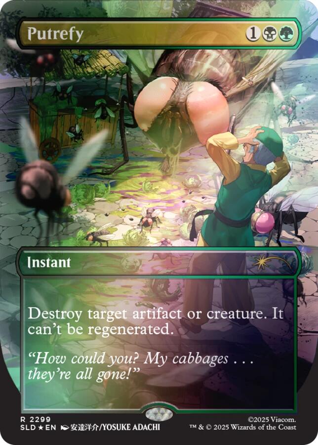 Putrefy (Rainbow Foil) [Secret Lair Drop Series] Magic: The Gathering
