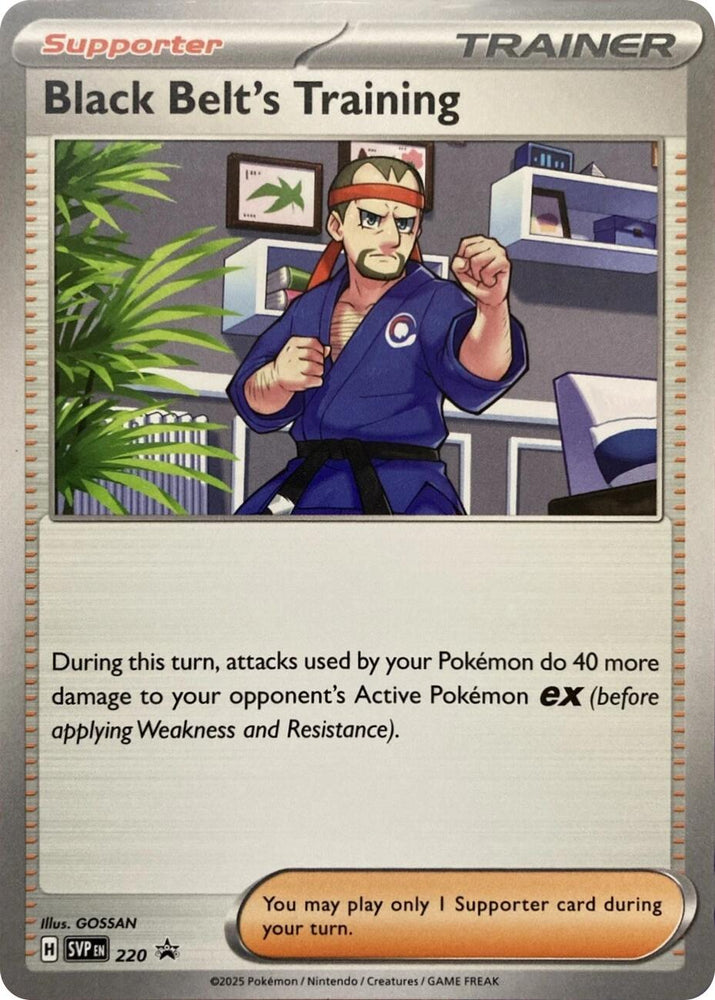 Black Belt's Training (220) [Scarlet & Violet: Black Star Promos] Pokémon