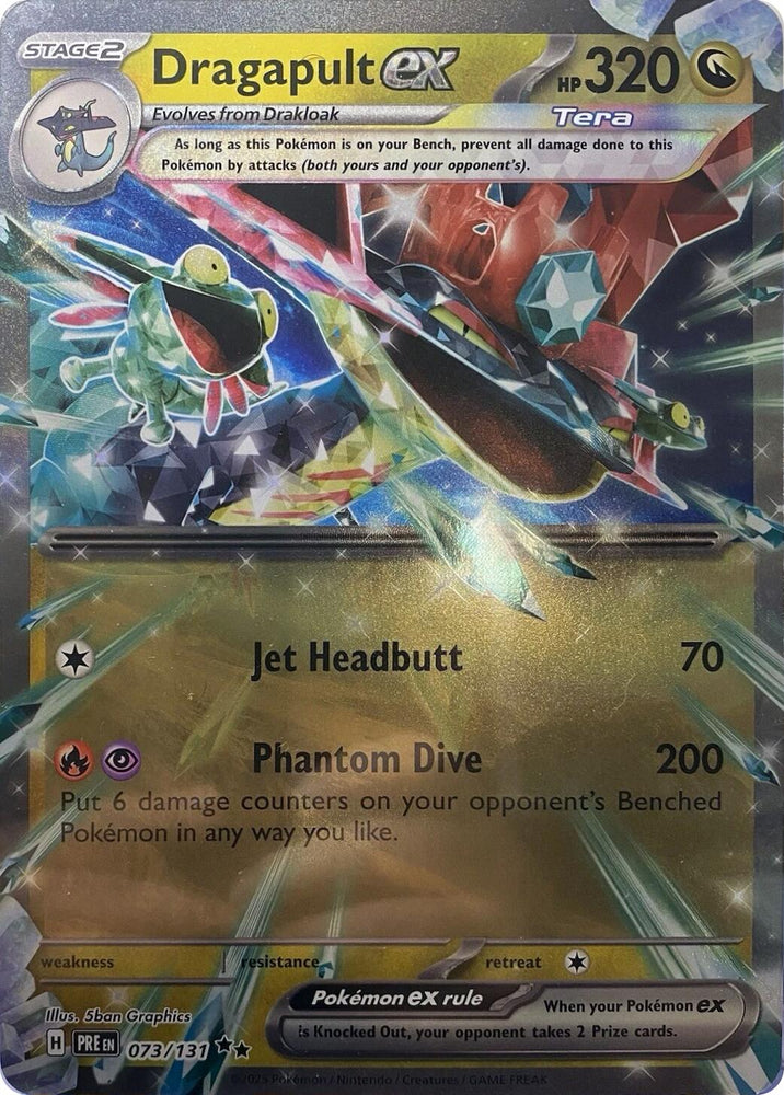 Dragapult ex (073/131) (Jumbo Card) [Scarlet & Violet: Prismatic Evolutions] Pokémon
