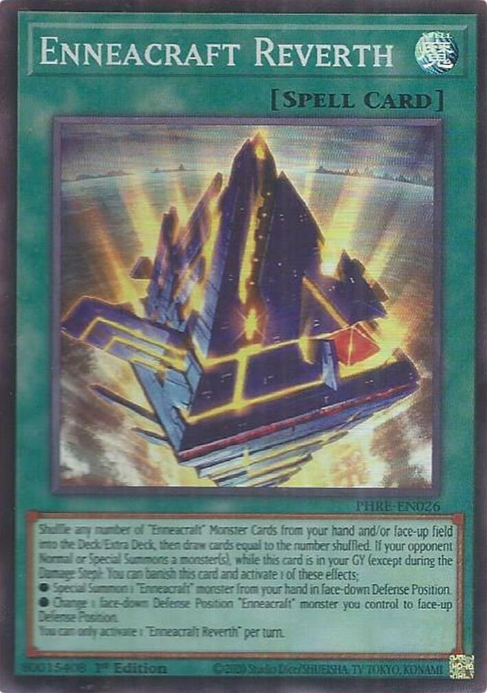 Enneacraft Reverth (Super Rare) [PHRE-EN026] Super Rare Yu-Gi-Oh!