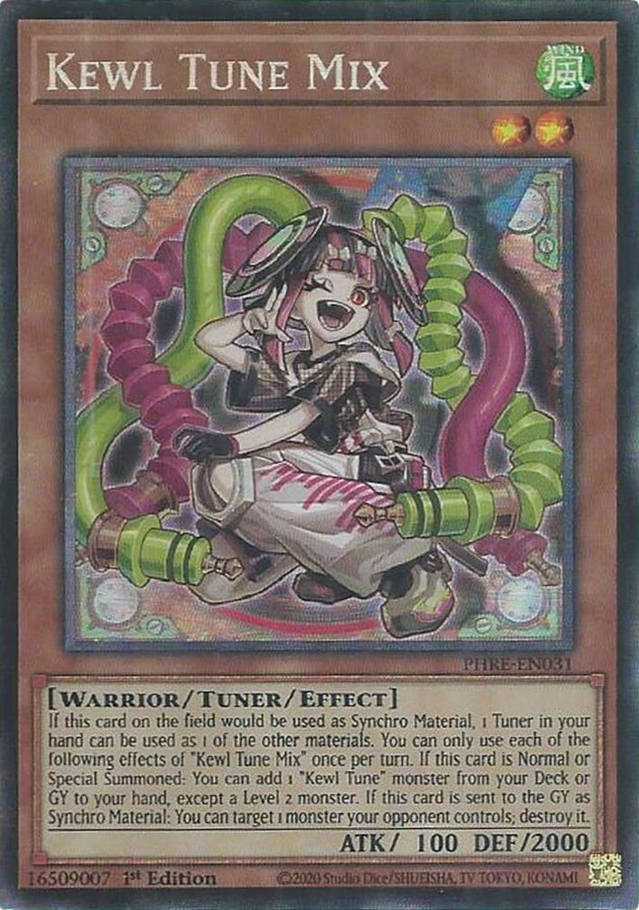 Kewl Tune Mix (CR) [PHRE-EN031] Collector's Rare Yu-Gi-Oh!