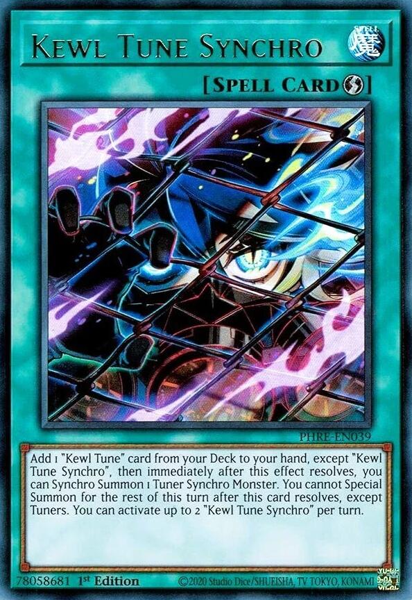 Kewl Tune Synchro [PHRE-EN039] Ultra Rare Yu-Gi-Oh!