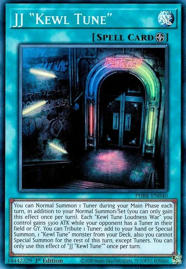 JJ "Kewl Tune" [PHRE-EN040] Super Rare Yu-Gi-Oh!