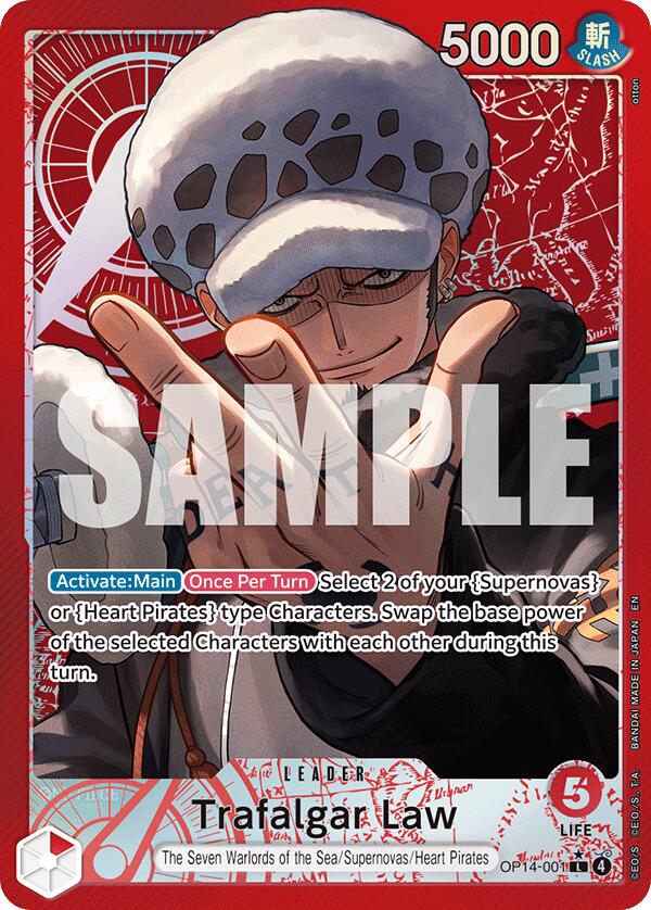 Trafalgar Law (Alternate Art) [The Azure Sea's Seven] Bandai