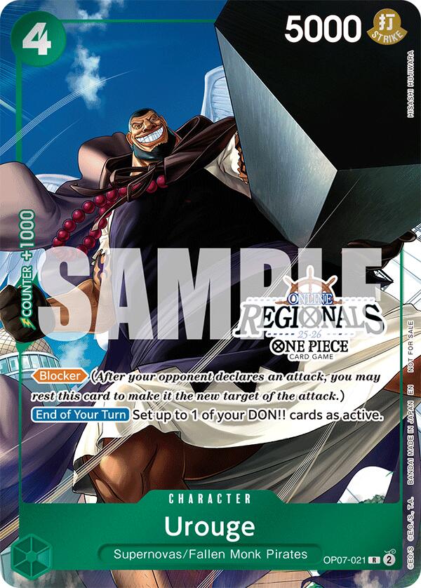 Urouge (Online Regional Participation Pack 2025 Vol.1) [One Piece Promotion Cards] Bandai