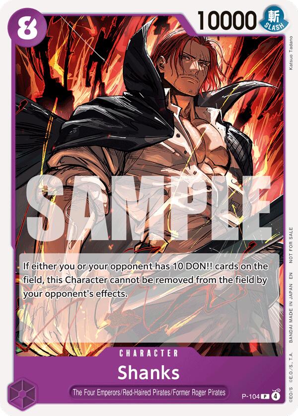 Shanks (Store Tournament 2025 Vol. 4) [One Piece Promotion Cards] Bandai