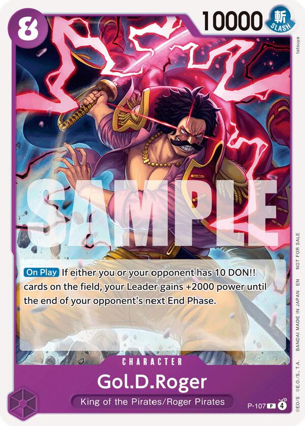 Gol.D.Roger (Store Tournament 2025 Vol. 4) [One Piece Promotion Cards] Bandai