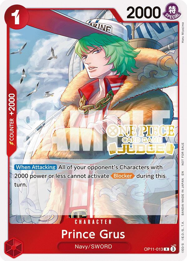 Prince Grus (Judge Pack Vol. 7) [One Piece Promotion Cards] Bandai