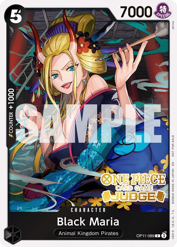 Black Maria (Judge Pack Vol. 7) [One Piece Promotion Cards] Bandai