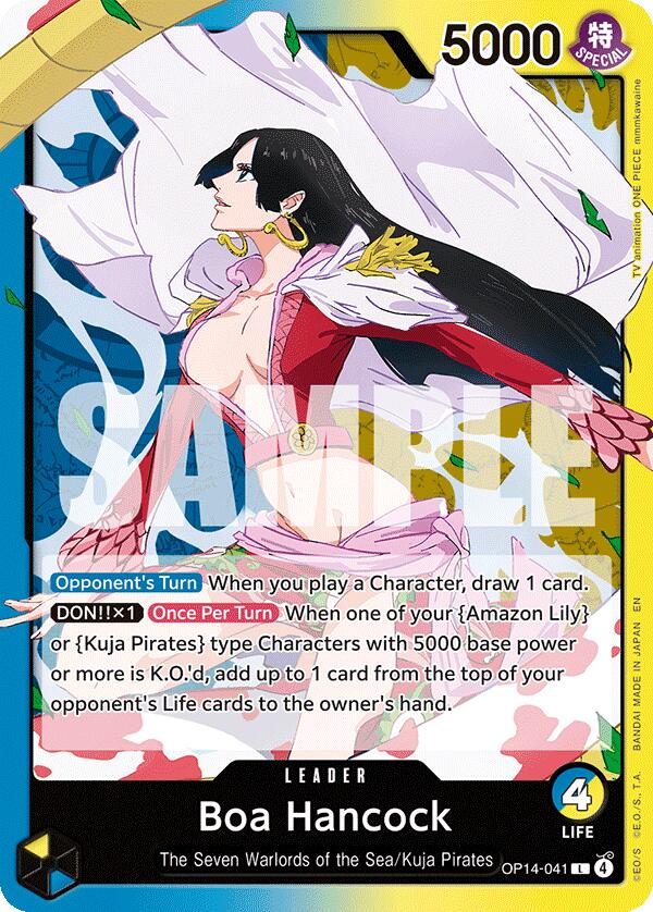 Boa Hancock (OP14-041) [The Azure Sea's Seven] Bandai
