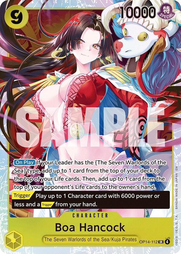 Boa Hancock (OP14-112) [The Azure Sea's Seven] Bandai