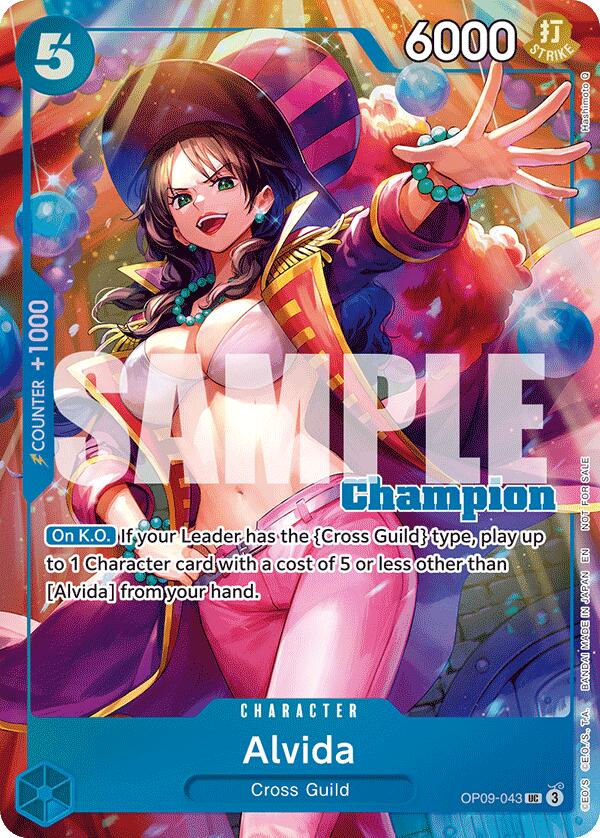 Alvida (CS 25-26 Winner Card Set 2) [One Piece Promotion Cards] Bandai