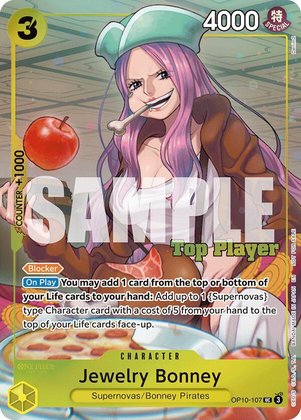 Jewelry Bonney (CS 25-26 Top Player Pack Vol. 2) [One Piece Promotion Cards] Bandai