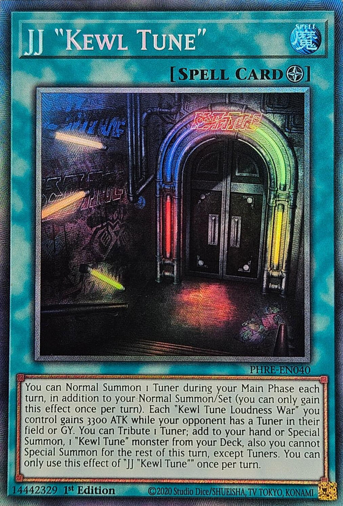 JJ "Kewl Tune" (CR) [PHRE-EN040] Collector's Rare Yu-Gi-Oh!