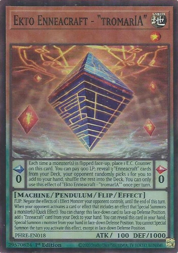 Ekto Enneacraft - "tromarIA" (Super Rare) [PHRE-EN018] Super Rare Yu-Gi-Oh!