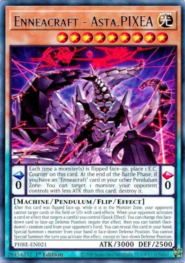 Enneacraft - Asta.PIXEA (Super Rare) [PHRE-EN021] Super Rare Yu-Gi-Oh!
