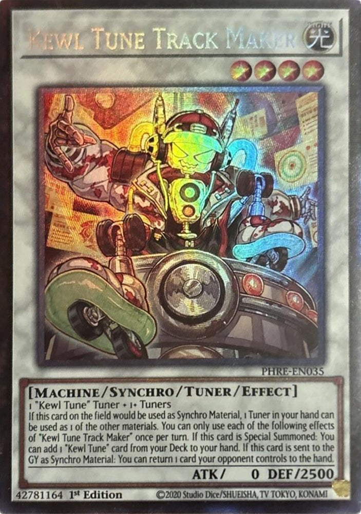 Kewl Tune Track Maker (CR) [PHRE-EN035] Collector's Rare Yu-Gi-Oh!