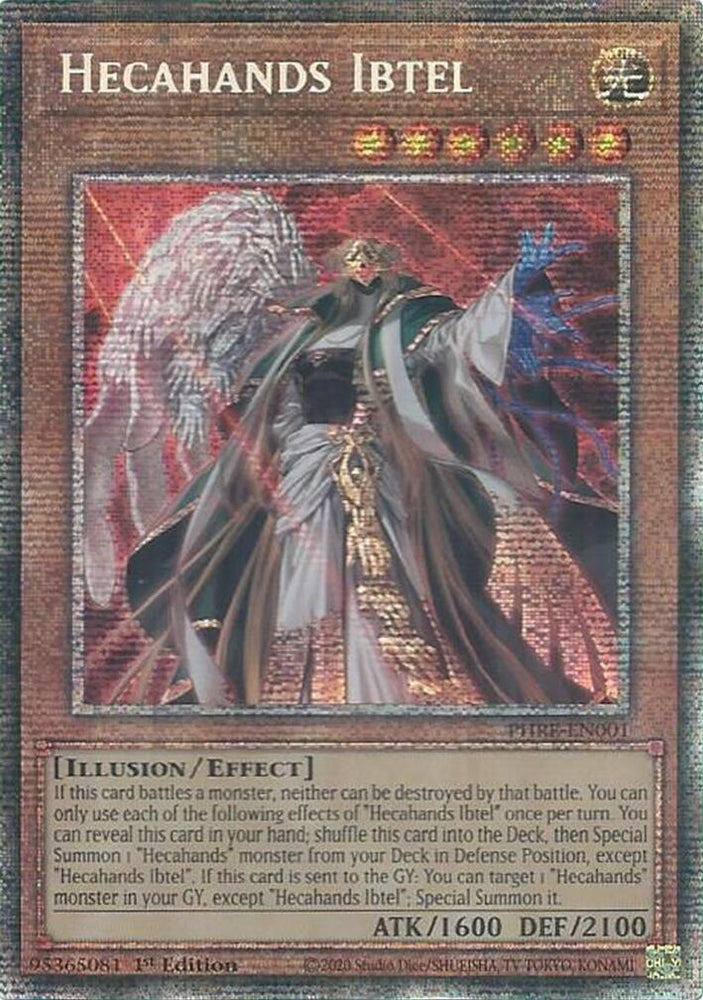 Hecahands Ibtel (Starlight Rare) [PHRE-EN001] Starlight Rare Yu-Gi-Oh!