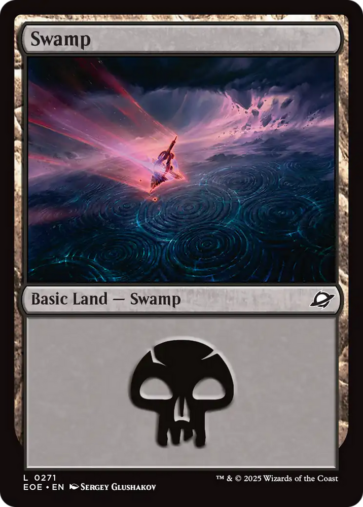 Swamp (0271) [Edge of Eternities] Magic: The Gathering