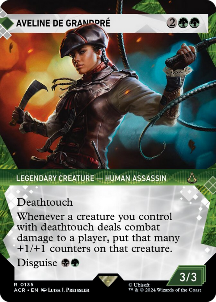 Aveline de Grandpre (Showcase) [Assassin's Creed] Magic: The Gathering