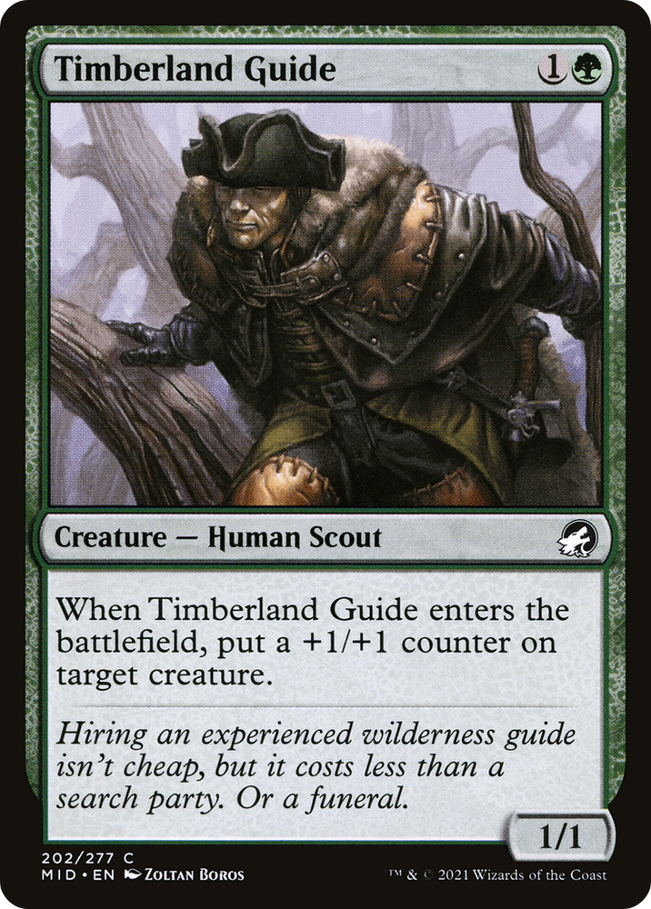 Timberland Guide [Innistrad: Midnight Hunt] Magic: The Gathering