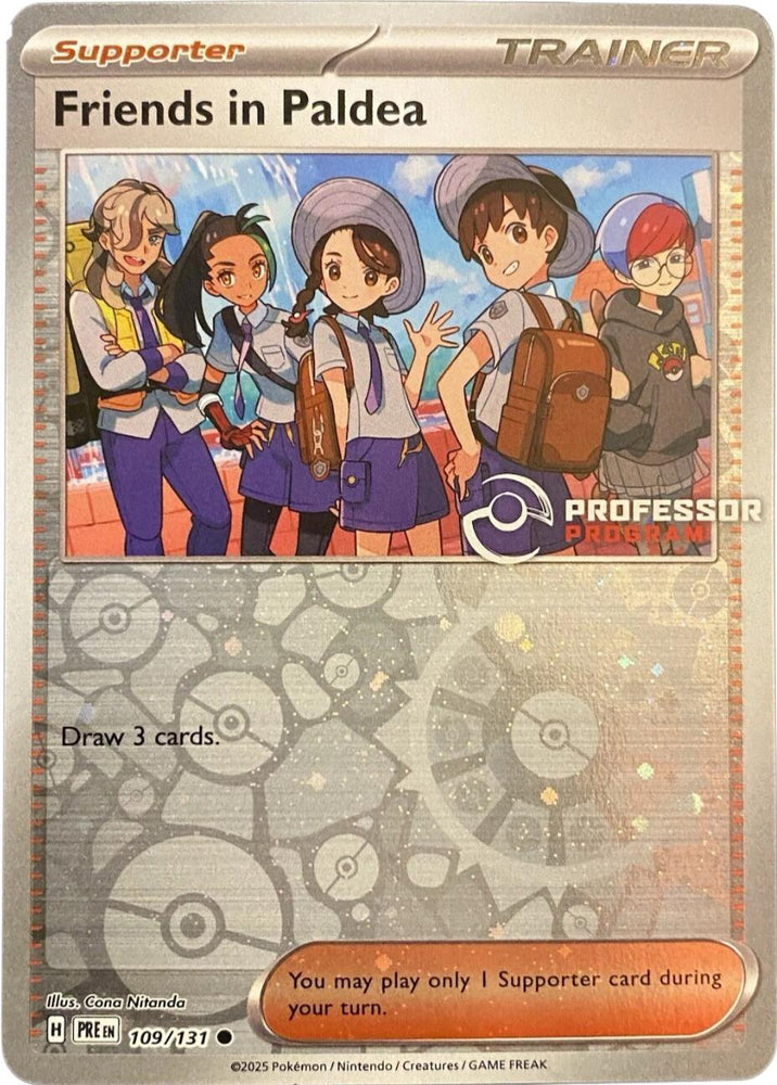 Friends in Paldea (109/131) [Professor Program Promos] Pokémon