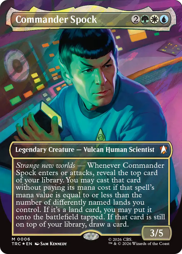 K'Vort-Class Raider (Extended Art) [Star Trek Commander] Magic: The Gathering
