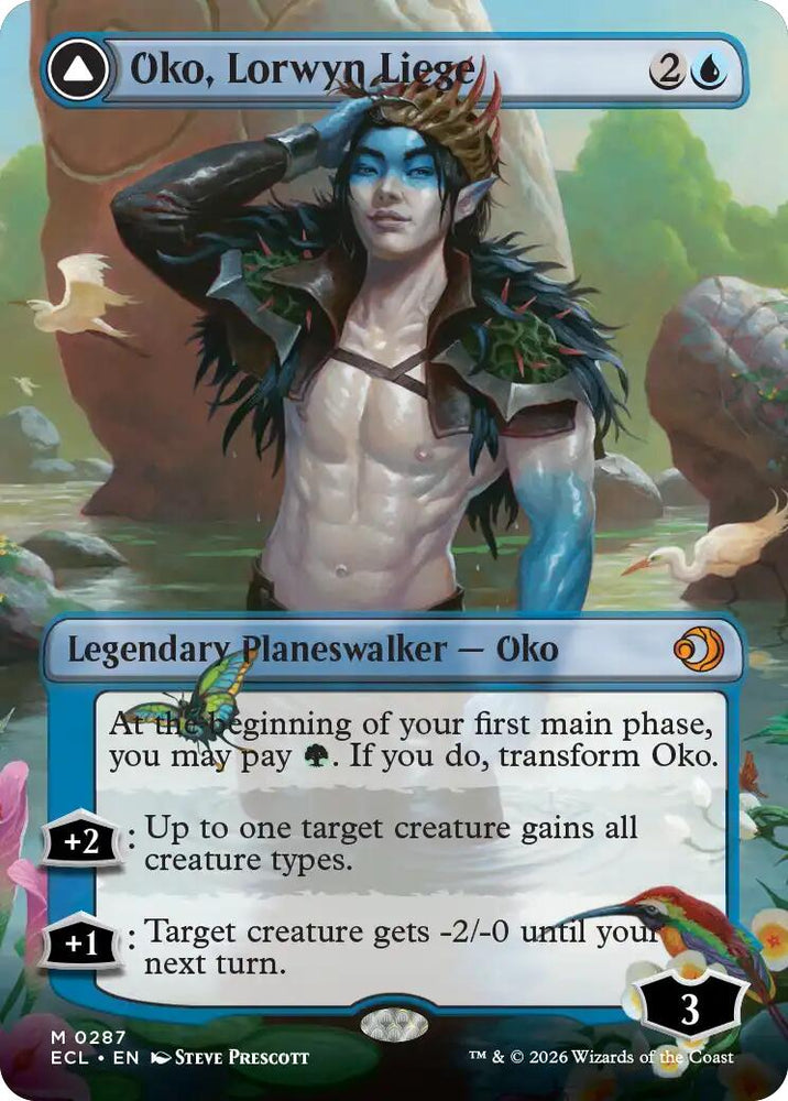 Oko, Lorwyn Liege (Borderless) [Lorwyn Eclipsed] Magic: The Gathering