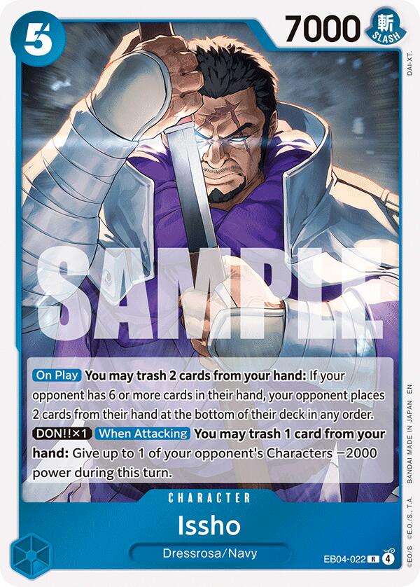 Issho (EB04-022) [The Azure Sea's Seven] Bandai