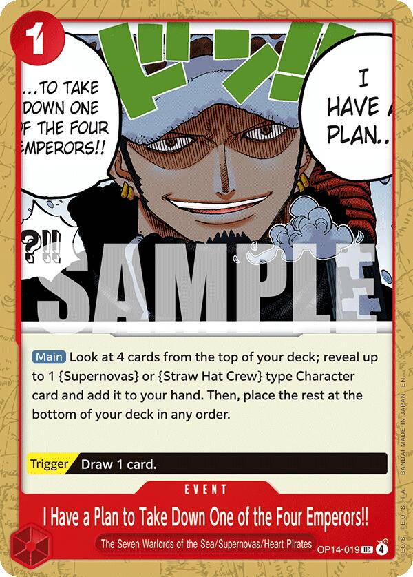 I Have a Plan to Take Down One of the Four Emperors!! [The Azure Sea's Seven] Bandai