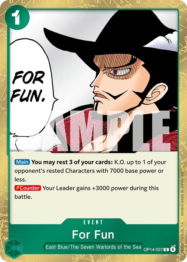 For Fun [The Azure Sea's Seven] Bandai